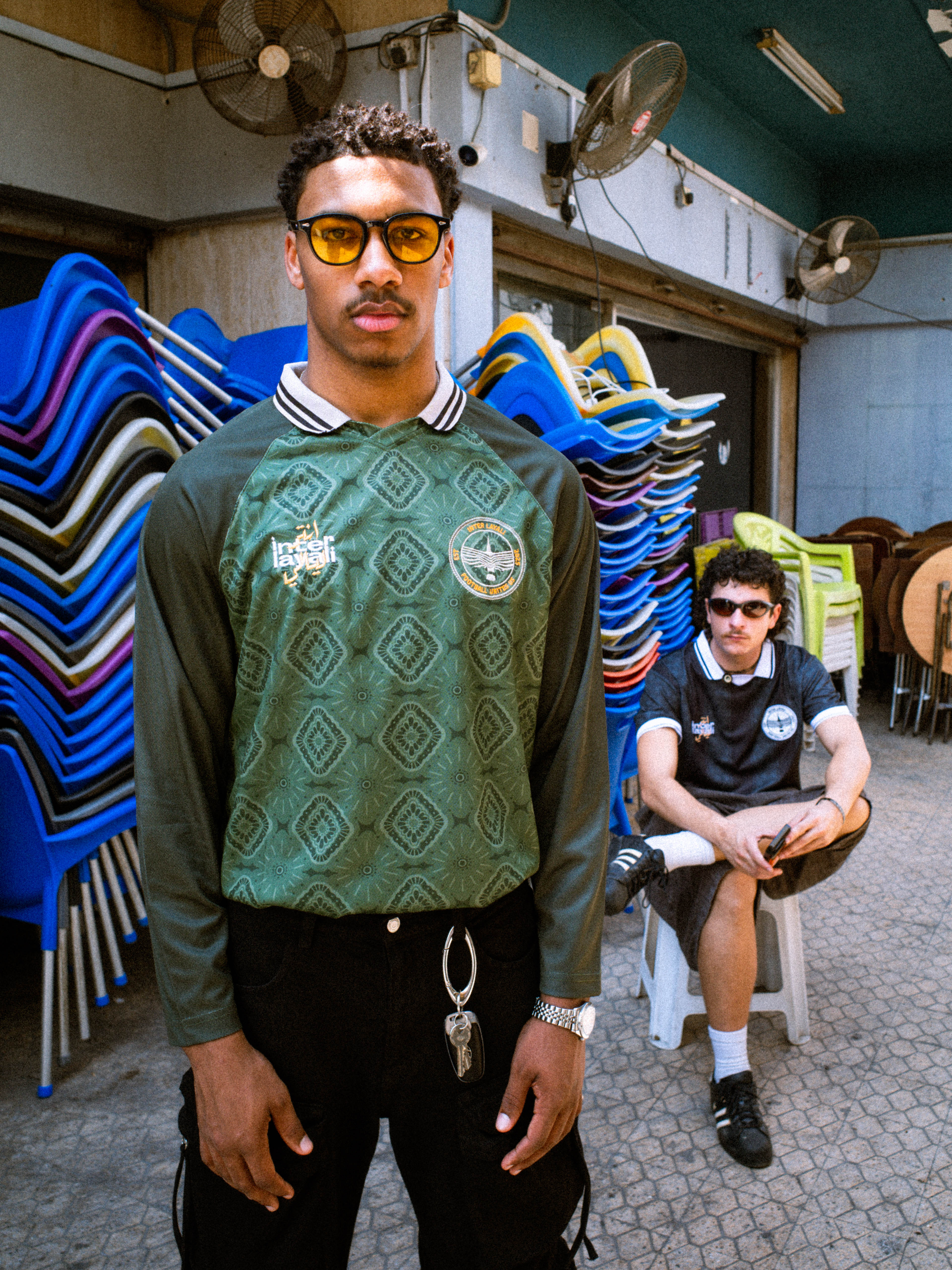 Inter Layali Green Long-Sleeve Jersey Shirt