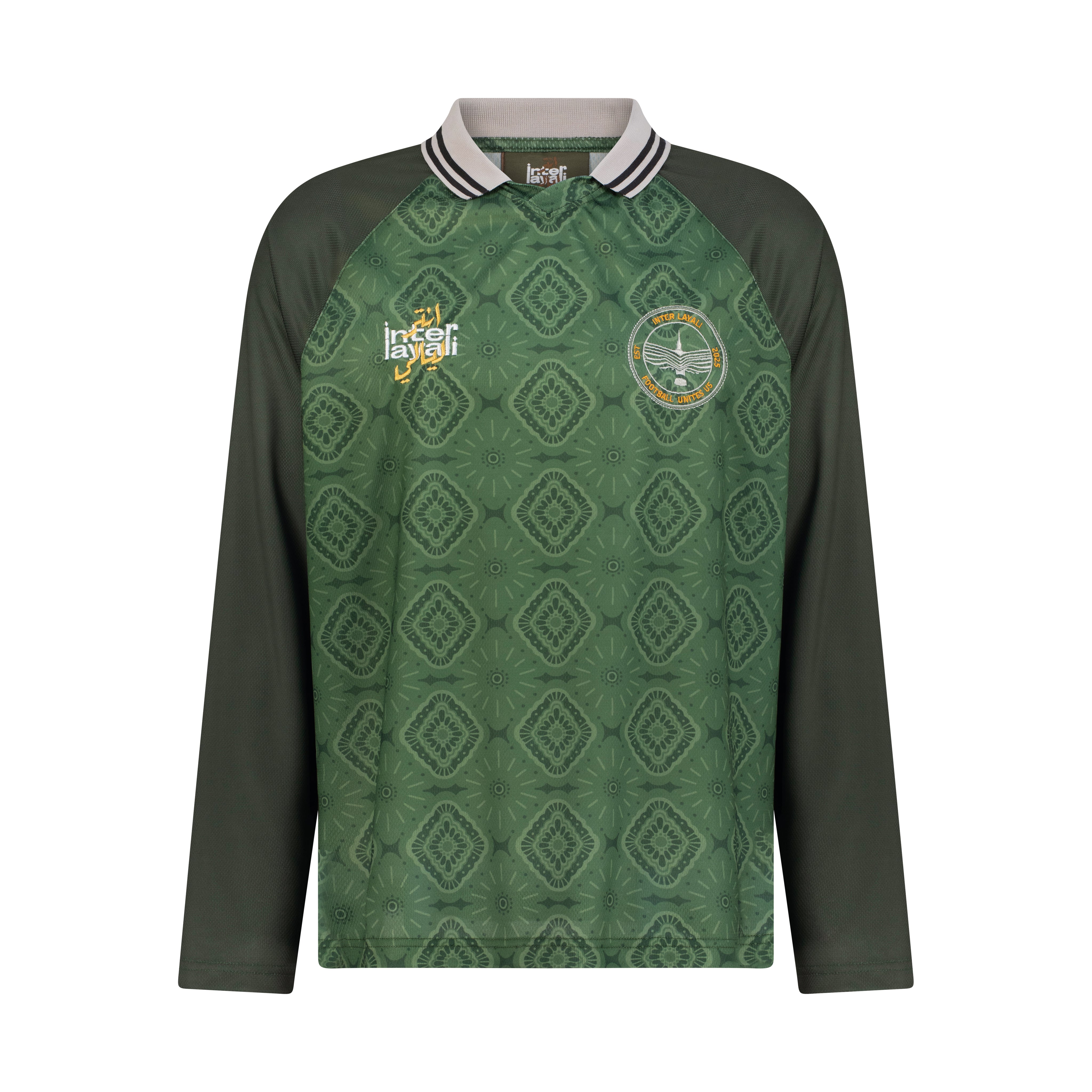 Inter Layali Green Long-Sleeve Jersey Shirt